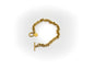 pulsera de acero inoxidable color oro