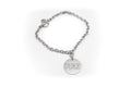 collar para mascota cadena de acero inoxidable color plata personalizado con el nombre de tu mascota y los datos que desee