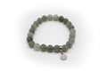 pulsera elástica de piedra natural labradorita