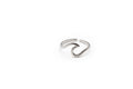 anillo ajustable acero ola