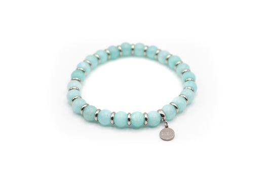 pulsera piedra natural jade