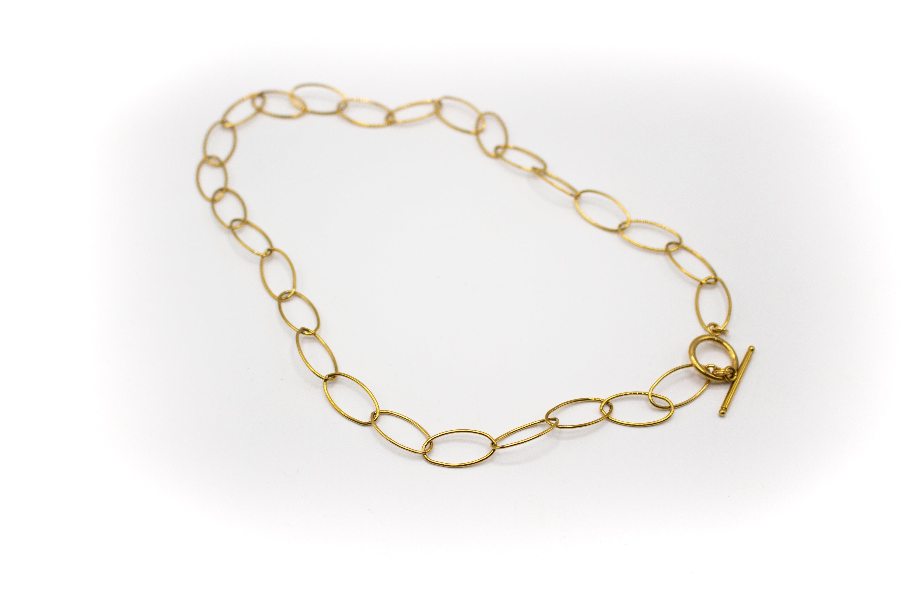 collar corto acero