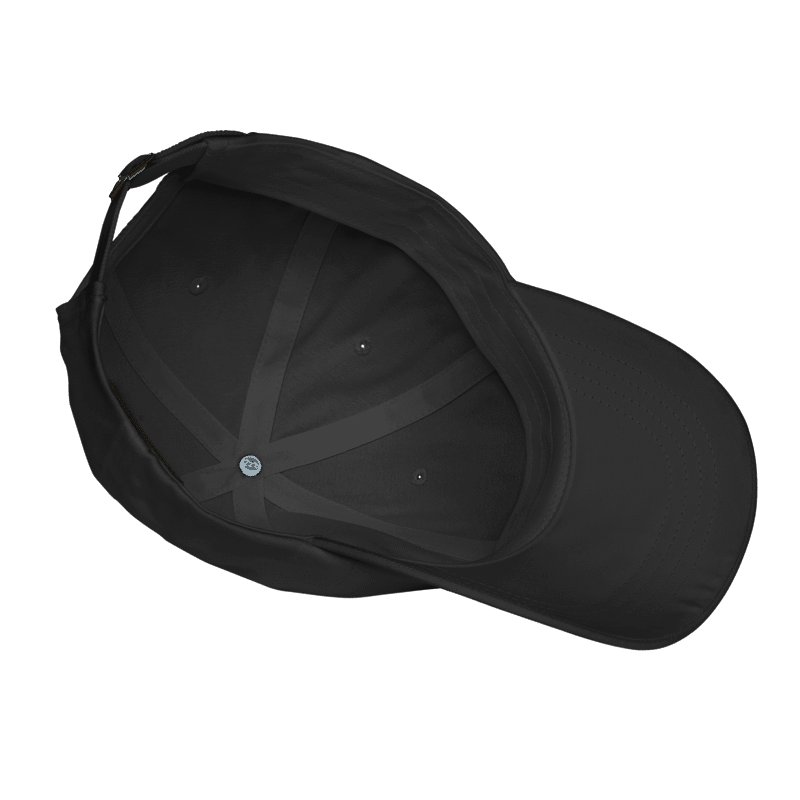 Gorra OLEA VALENCIA negra y logotipo blanco