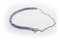 Collar Corto Acero Inoxidable Color Plata y Piedra Natural Angelita