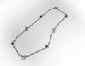 Collar 4 Pulseras con Piedra Natural Charoita