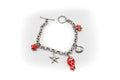pulsera acero y cerámica