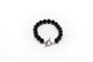 pulsera piedra natural ónix y cierre de acero inoxidable color plata